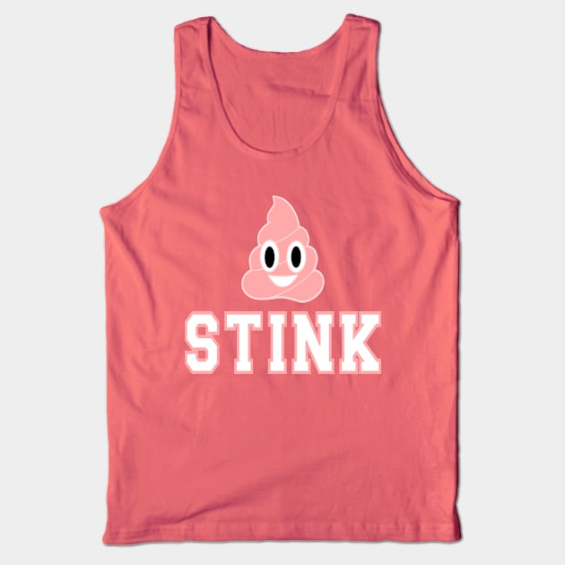 Cute Stink Poop Tank Top by MMROB